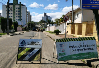 Notícia - Obras da Casan para a ampliação do sistema de esgoto avançam em Criciúma