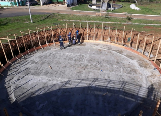 Notícia - Casan amplia estação de tratamento de esgoto do bairro Santa Luzia