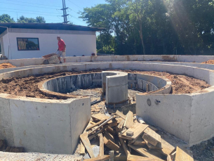 Notícia - Obras do Parque Astronômico de Criciúma entram na reta final no município