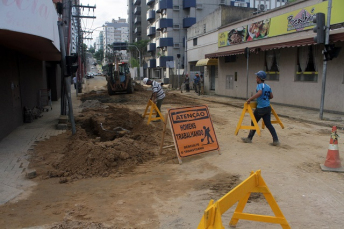 Notícia - Pausa nos transtornos das obras de esgoto