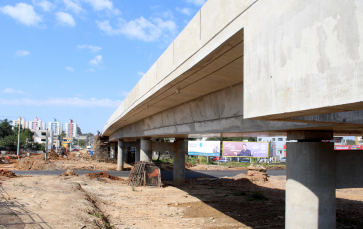 Notícia - Transtornos para o comércio devem diminuir com o avanço dos trabalhos no Binário 