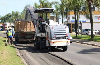 Notícia - Obras de revitalização da Centenário devem reiniciar neste mês