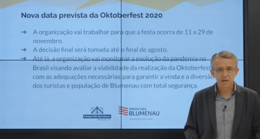 Notícia - E a Oktoberfest de Blumenau ficou para novembro (VÍDEO)