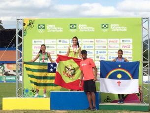 Notícia - Larissa é campeã brasileira nos Jogos Escolares da Juventude