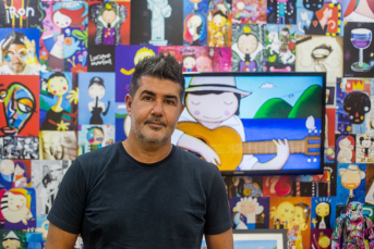 Notícia - Luciano Martins mostra seu Mundo Lúdico em exposição na Acic