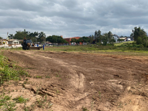 Notícia - Obras de macrodrenagem no Parque da Santa Luzia iniciam em Criciúma