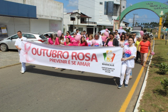 Notícia - A consciência do Outubro Rosa em Maracajá