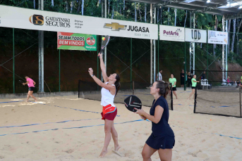 Notícia - Atletas do Mampituba tem bons resultados no 1º Microrregional de Beach Tennis