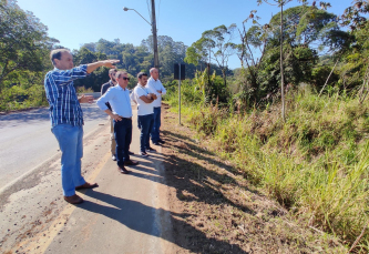 Notícia - Casan e Prefeitura discutem a execução do Sistema de Tratamento de Esgoto em Nova Veneza