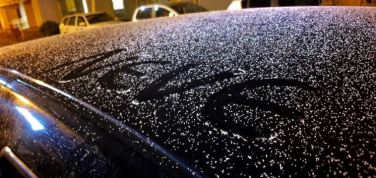 Notícia - Madrugada com neve em São Joaquim