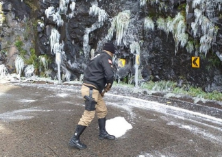 Notícia - Com previsão de neve, os cuidados nas estradas