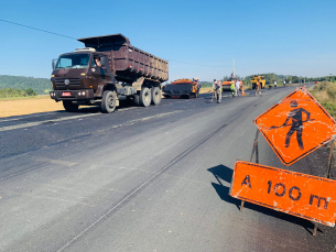 Notícia - Maracajá retoma obras da Rodovia Estadual Jacob Westrup