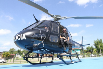 Notícia - Em breve, uma simulação com helicóptero na Centenário