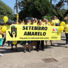 Notícia - Cocal do Sul promove mais um Setembro Amarelo