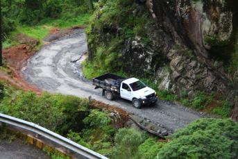 Notícia - Trânsito liberado na Serra do Corvo Branco 