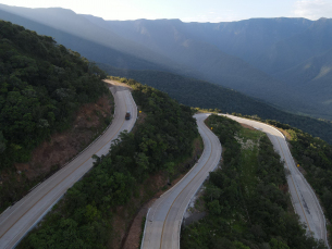 Notícia - “Esperamos que só pare no dia da inauguração”, diz prefeito sobre as obras da BR-285