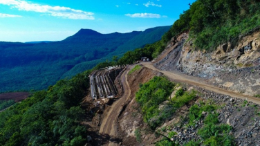 Notícia - Obras na Serra da Rocinha poderão parar totalmente em junho