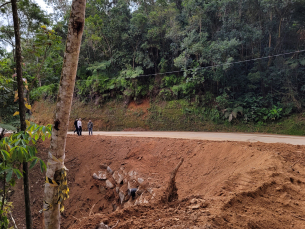 Notícia - Urussanga: Obras de contenção na Serrinha estão concluídas