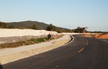 Notícia - Governo libera trânsito do novo acesso ao Sul da Ilha