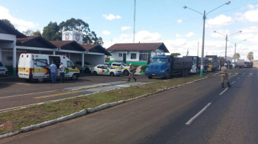 Notícia - PMRv segue pesando caminhões em rodovias