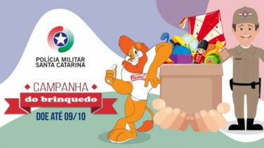 Notícia - Polícia Militar de Santa Catarina realiza Campanha do Brinquedo