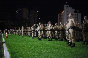 Notícia - PMSC realiza a maior operação acadêmica da história do Centro de Ensino