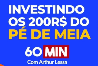 Notícia - Aprenda a investir com os R$ 200 do Pé-de-Meia