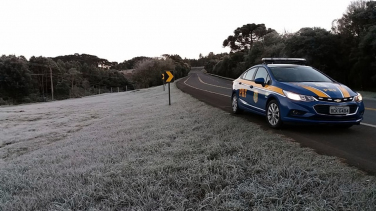 Notícia - O frio sob o ponto de vista da PRF