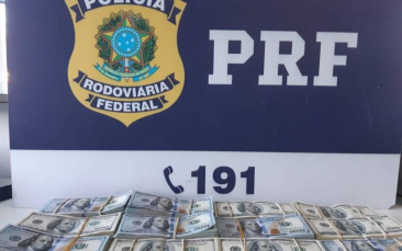 Notícia - Dois criciumenses presos com 250 mil dólares no RS (VÍDEOS)