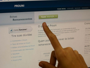 Notícia - Prouni disponibilizará 167.789 bolsas em 1.061 instituições privadas