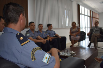 Notícia - Policiais argentinos reforçam operação de verão em Santa Catarina