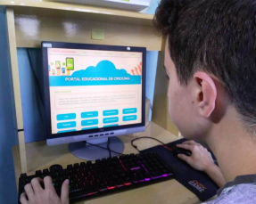 Notícia - Criciúma lança Portal Educacional para alunos da rede municipal