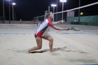 Notícia - Patrícia leva o Mampituba ao Mundial de Beach Tennis