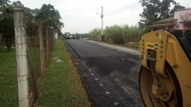 Notícia - Mais uma rua pavimentada pelo Avançar Cidades