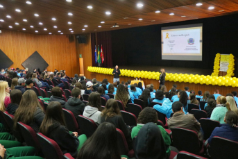 Notícia - Setembro Amarelo é tema de palestra para estudantes