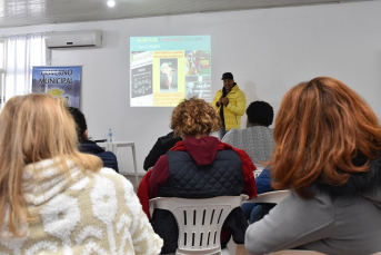 Notícia - Em Siderópolis, palestra sobre abolição da escravatura