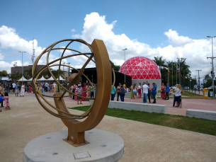 Notícia - Parque Astronômico recebe quatro mil visitantes no primeiro fim de semana de funcionamento