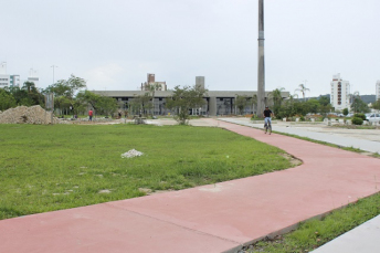 Notícia - Obras no Parque Centenário entram na terceira etapa