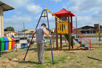 Notícia - Mais dois parques infantis para Morro da Fumaça