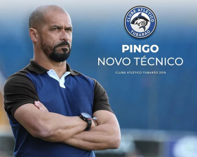 Notícia - Pingo é o novo técnico do Atlético Tubarão