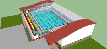 Notícia - Piscina semiolímpica entre as metas da prefeita de Sombrio