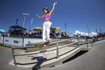 Notícia - STU National: Com manobra perfeita, Rayssa Leal conquista título do Street (VÍDEO)