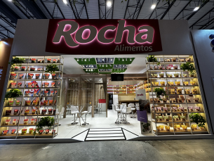 Notícia - Rocha Alimentos participa da ExpoSuper e apresenta linha de produtos para uma alimentação zero glúten