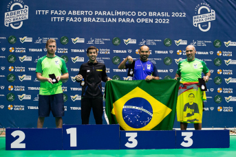 Notícia - Atletas de Criciúma conquistam cinco medalhas em Aberto Internacional Paralímpico