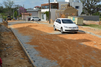 Notícia - Mais uma pavimentação finalizada em Estação Cocal