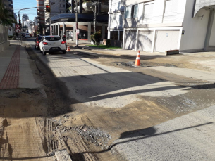 Notícia - Prefeitura e Casan vão rediscutir cobertura de buracos pós obras