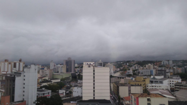 Notícia - Um dia chuvoso no Sul Catarinense