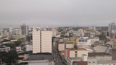 Notícia - Quarta-feira nublada e com chuva em alguns períodos