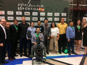 Notícia - Tênis de Mesa de Criciúma é destaque na premiação do Troféu Guga Kuerten 2019