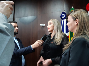 Notícia - Daniela Reinehr anunciará projetos próprios em período como governadora